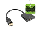 DisplayPort M - HDMI F Adapter Cable | DP 1.2, 10cm